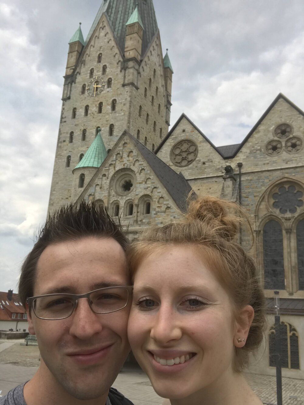 Beautiful Paderborn - One of the many churches in Paderborn